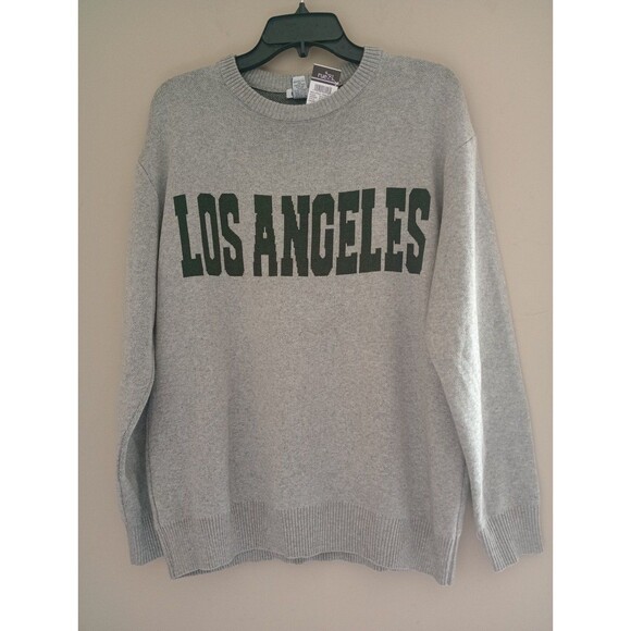 NWT Rue 21 Grey Los Angeles Sweater Size Medium - Picture 1 of 5